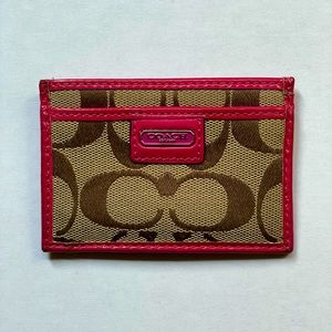 Coach card case - carry your biz cards in class!